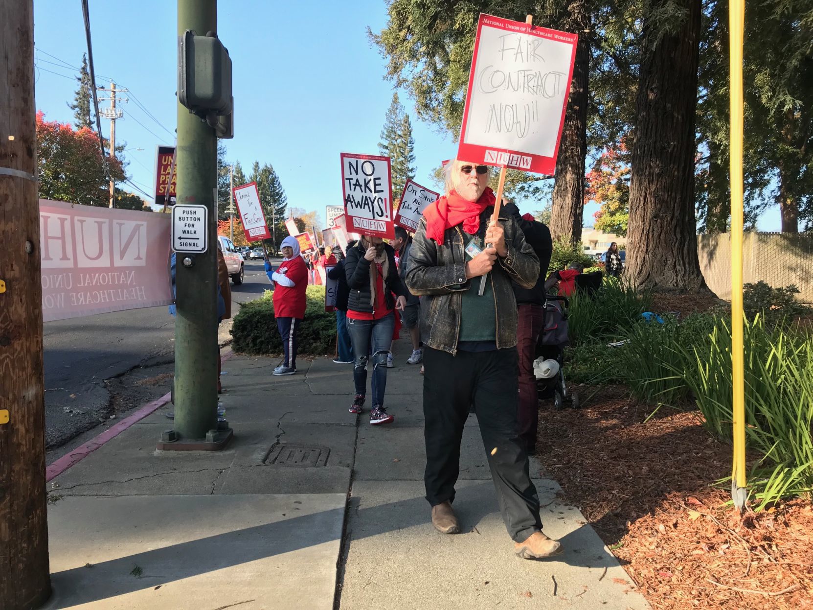 Queen of the Valley Medical Center strike 2019